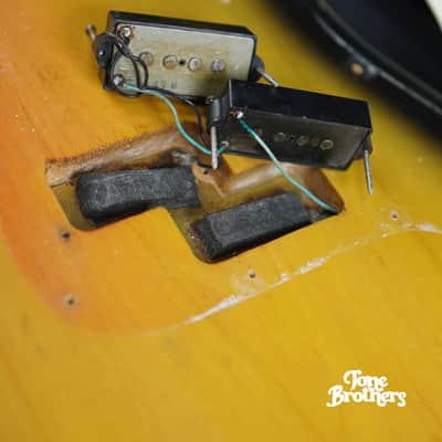 ALL ORIGINAL, 8.3LB! 1969 Fender Precision Bass Sunburst image 18