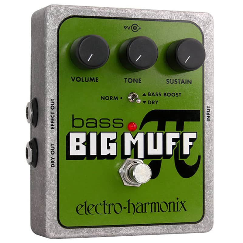 Electro-Harmonix Bass Big Muff Pi Distortion Fuzz Pedal imagen 1