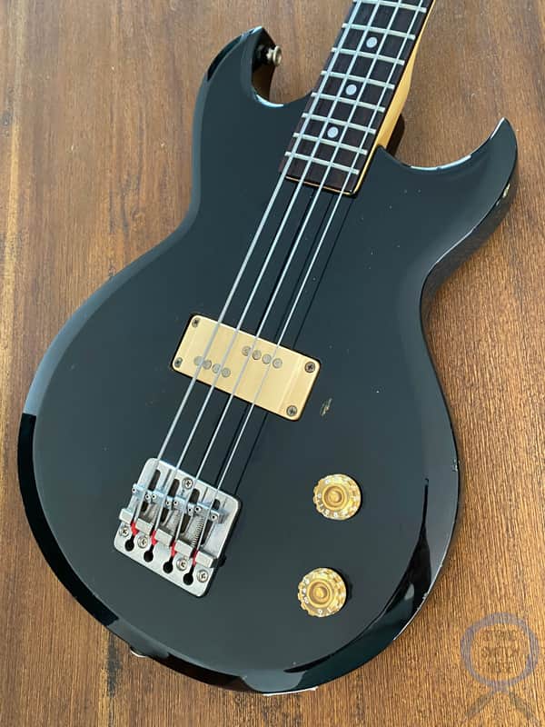 Aria Pro II Bass, Cardinal Series, MIJ 1984, Black, 32” Medium Scale image 1