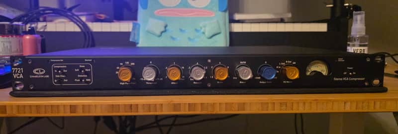 Chameleon Labs 7721 Stereo VCA Compressor 2019 - Present - Black image 1
