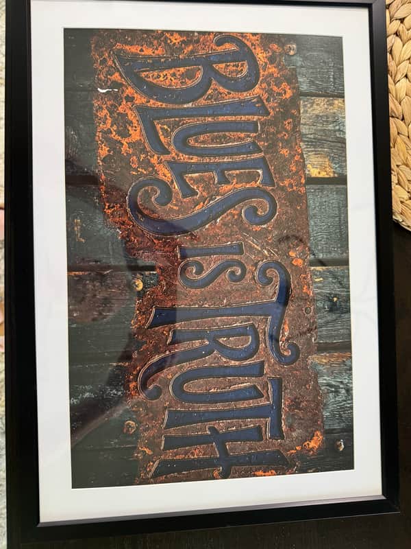 My Poster Blues is truth 2026 - Gloss waterproof image 1