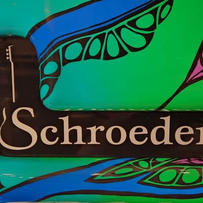 Schroeder 2011 DB7 Custom 40-Watt Head RARE Pamelina Hand-Painted Shell - Serial #48 image 2