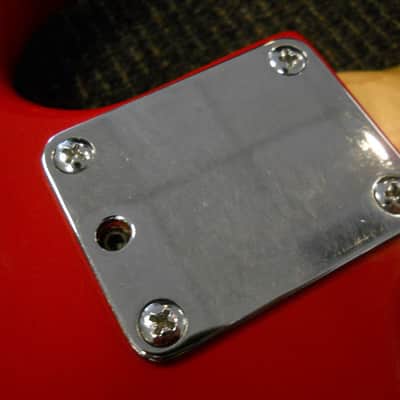 Guild Burnside Hammer Strat Style Electric Guitar  Red image 9