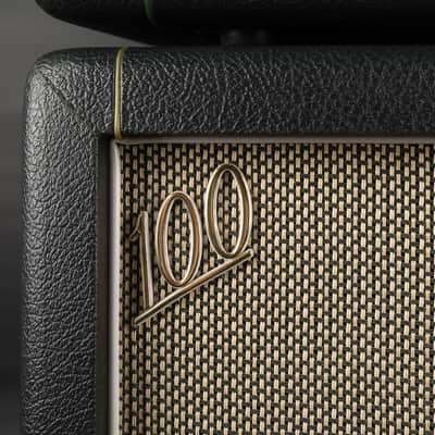 2011 Marshall YJM100 Yngwie Malmsteen Signature with Marshall 1960AHW 100 Cab - Black | Made in UK Limited Edition Handwired Plexi Half Stack 2-Channel 100-Watt Guitar Tube Amp Head Top Cab Power Attenuator image 17