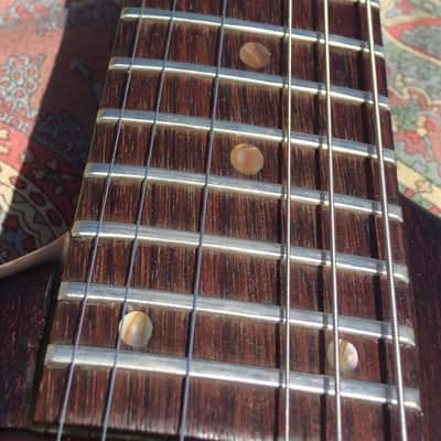 Ibanez Musician MC300 Lefty 1980's - Walnut image 6