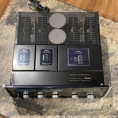McIntosh MC2105 105-Watt Stereo Solid State Power Amplifier 1967 - 1978 - Black image 3