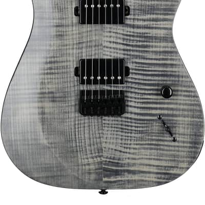 Schecter Sunset-6 Extreme Electric Guitar, Gray Ghost image 2