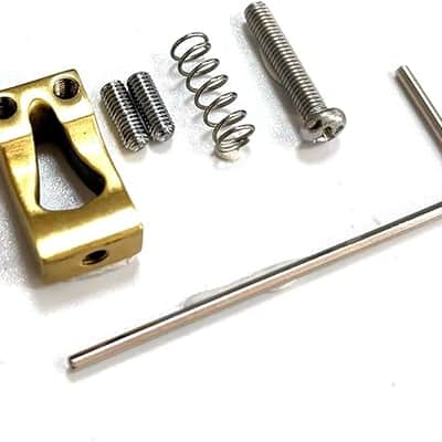 Brass Guitar Tremolo Bridge Saddles 10.8mm Electric Guitar Brass Saddles for Strat Tele Telecaster 6 String Guitar Replacement Parts image 3