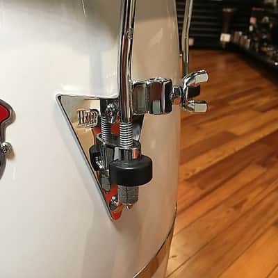 LP Latin Percussion LP522X-1WH Patato Signature Fiberglass 11" Quinto in White & Chrome *IN STOCK* image 4