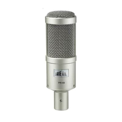 HEIL PR-40 NICKEL Dynamic Large Diaphragm Podcast Studio Microphone image 1
