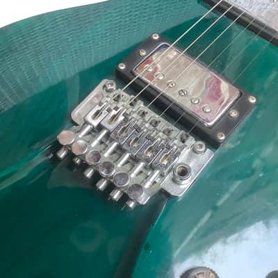 Hyundai Les Paul with Tremolo futuristic model Vintage 80’s floyd rose style Korea ? japan? image 20