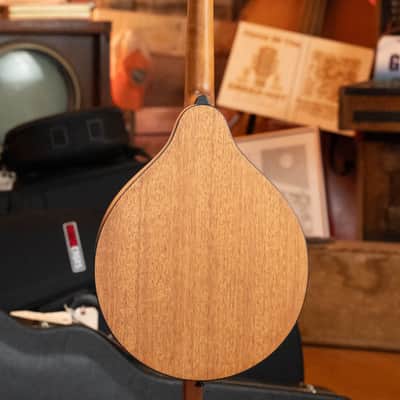 Eastman PCH-M104-GB Solid Spruce/Laminated Mahogany Goldburst Flattop A-Style Mandolin #0065 image 8