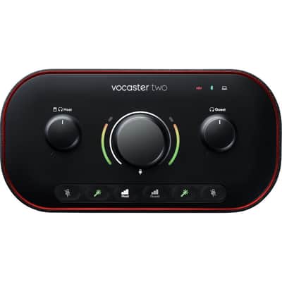 Focusrite Vocaster Two USB-C Podcasting Audio Interface - New image 2