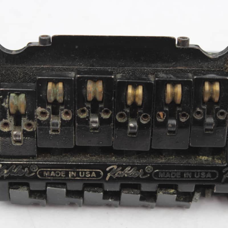 Kahler Kahler 2520 Guitar Trem Tremolo System Black