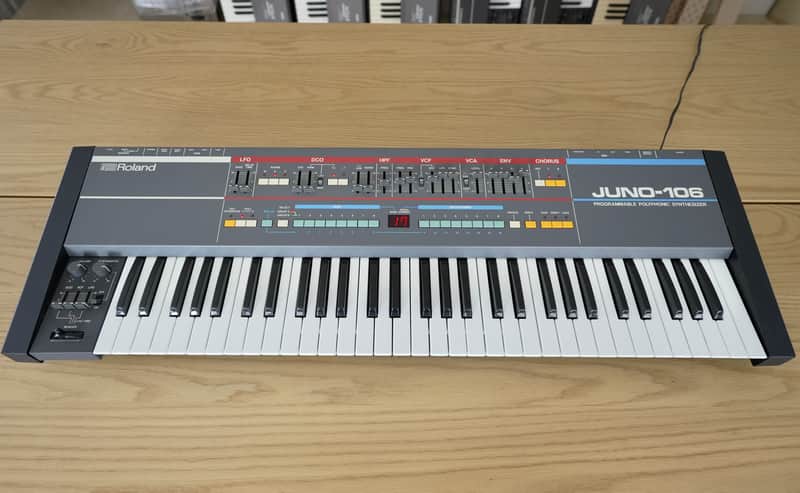 Roland Juno-106 ✅  original chips and pin sockets installed ✅ image 1
