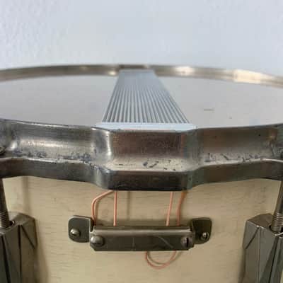 Gretsch Broadkaster Standard 40s Snare Drum 6.5 x 14" Rocket Lugs Stick Chopper Die Cast Rims image 11