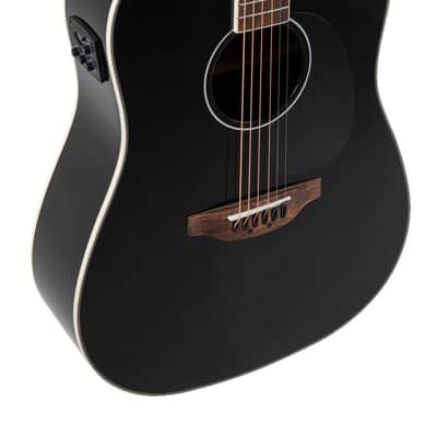 Ovation Applause Wood Classic Dreadnought Black Gloss Electro (AED96-5HG) image 9