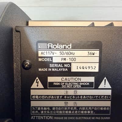 Roland PM-100 80W 10" V-Drums Personal Monitor w/ Padded Cover 2018–Present image 6