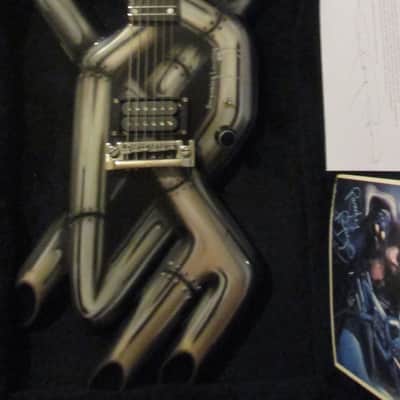 B.C. Rich USA Randy Piper 'Pipes' (W.A.S.P.)  1984 Silver/Black image 7