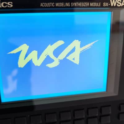 TECHNICS WSA1R virtual Acoustic Modeling Synthesizer rare and collectors quality image 5