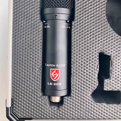 Lauten Audio LS-208 Large Diaphragm Cardioid Condenser Microphone 2018 - 2020 - Black image 4