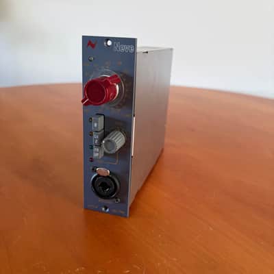AMS Neve 1073LB 500 Series Mic Preamp Module 2010s - Blue image 2