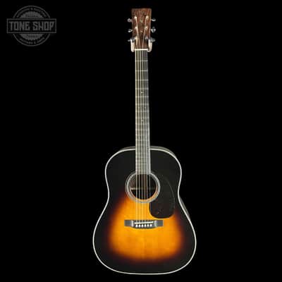 Martin Custom Shop Slope Shoulder Dread 1935 Sunburst 45 Style Adirondack / Wild Grain East Indian Rosewood w/case 2951517 image 2
