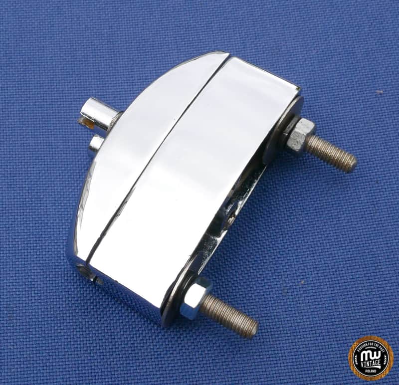 Sonor Vintage Bass Drum Cymbal Holder Prism Clamp 70s image 1
