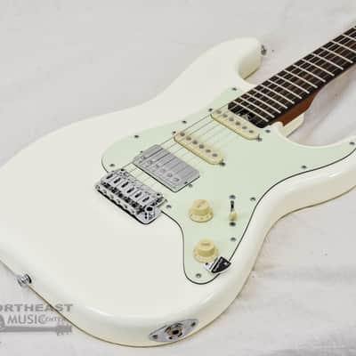 Schecter Diamond Series Nick Johnston Traditional HSS - Atomic Snow White image 8