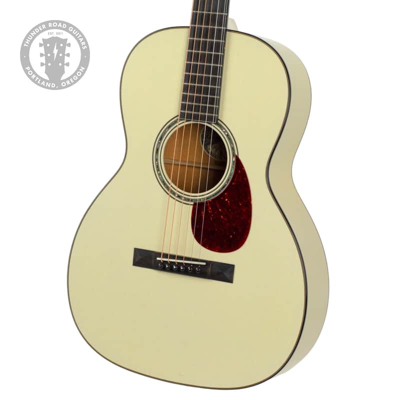New Collings 001 MH 12-Fret Custom Vintage White All Honduran Mahogany #34414 image 1