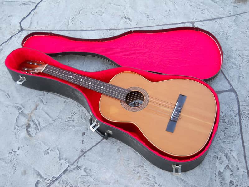 Vintage Vicente Tatay Tomas Vitato Classical Guitar, Excellent Player, Orig Case image 1