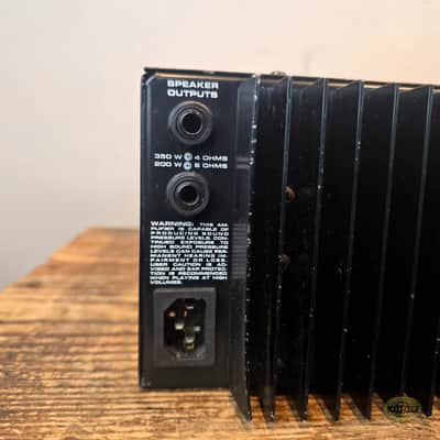 Crate BT-350 "ThunderBass" 350-Watt Rackmount Bass Amp Head 1990s - Black image 12