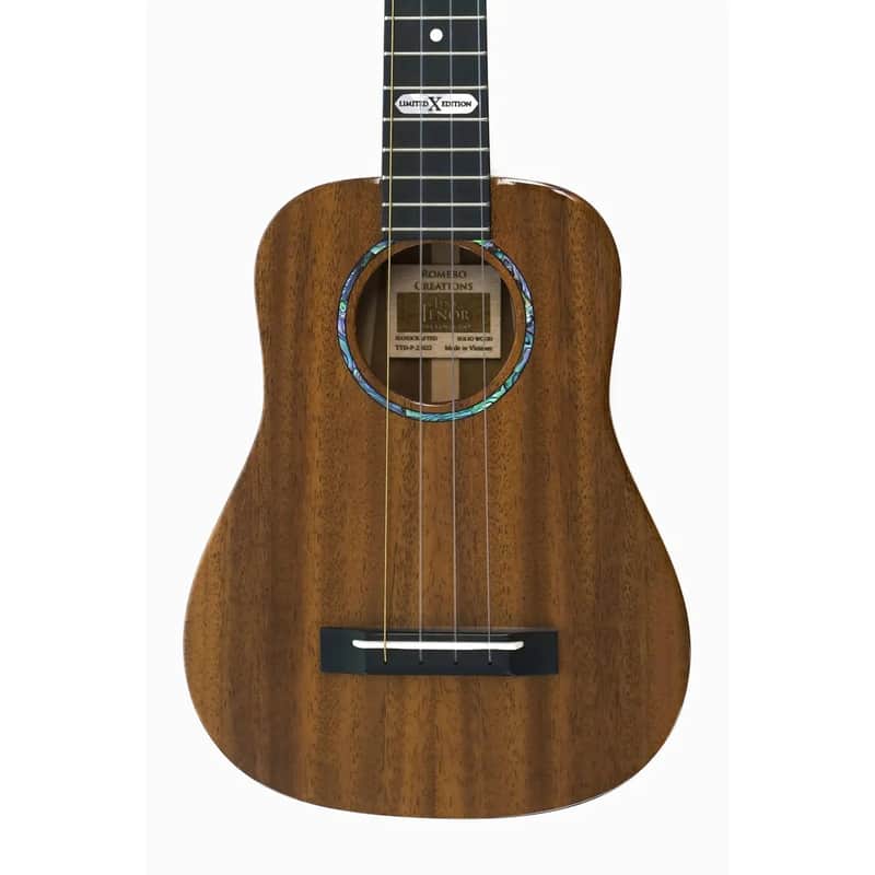 Romero Creations RC-TTD-P Tiny Tenor Dreadnought Ukulele Phoenix Wood