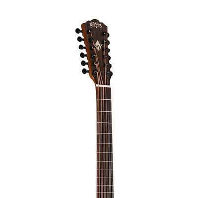 Washburn WCG15SCE12 Comfort Series Spruce Top Mahogany 12-String Acoustic-Electric Guitar w/Hard Case image 9
