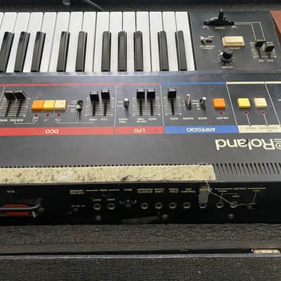 Roland Juno-60 61-Key Polyphonic Synthesizer 1982 - 1984 - Black image 3