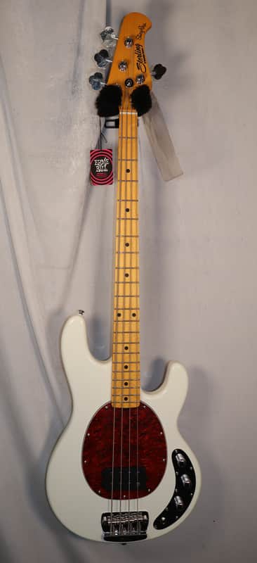 Sterling by MusicMan StingRay Classic 4 Roasted Maple Olympic White electric bass ST-RAY24CA-OWH-M1 image 1