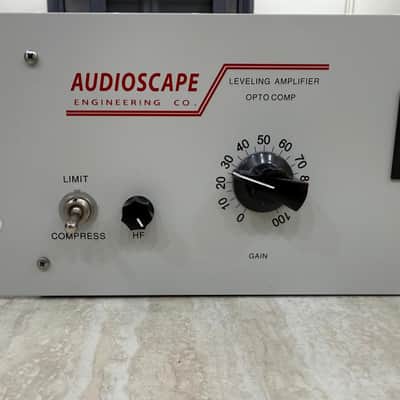 AudioScape Engineering Co. Opto Comp Leveling Amplifier 2016 - 2021 - Gray image 6