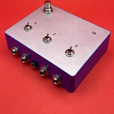 RCO Pedals James’ Buffer w/ switchable FX Loop 2024 - Purple/raw aluminum with stamped controls image 2