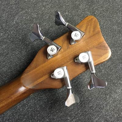 1999 Warwick Corvette Standard Left Hand Bass Guitar Natural Oil Finish Lefty Made In Germany image 13