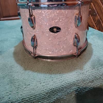 Slingerland 13"(Diameter)x9"(Depth) Rack Tom 1970's - White Marine Pearl image 1