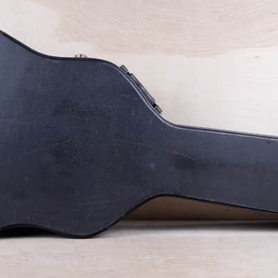 Epiphone FT-165 Bard DeLuxe 12 String Acoustic Guitar MIJ 1970's Natural w/ Ibanez Hard Case image 23