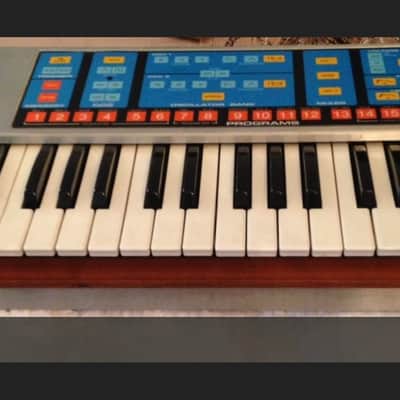 Moog Source Monophonic Analog Synthesizer with Patch Memory 1981 - 1985 - Blue