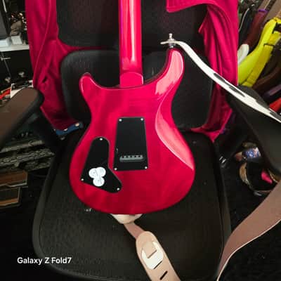 PRS PRS SE Custom 24 08 Quilt Charcoal Cherry Burst - Quilt Charcoal image 5