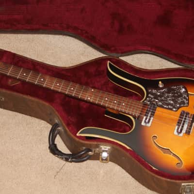 1967 1968 Danelectro Coral Longhorn vintage electric guitar CRAZY RARE! EXC COND image 3