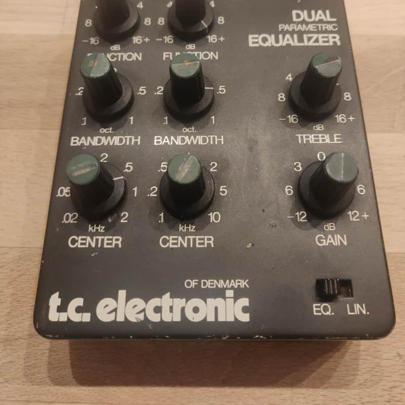 1990s TC Electronic Dual Parametric Equalizer Black