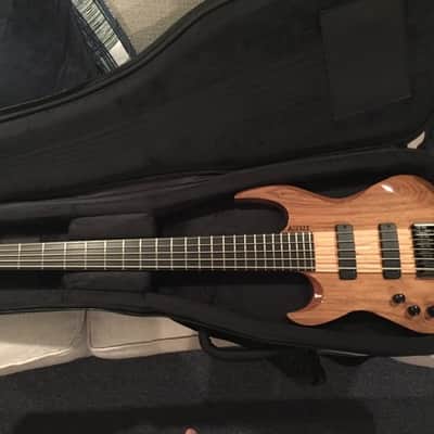 Lefty Kiesel Vader VB5 (strung right handed) Headless Bass image 8