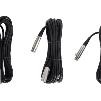 Samson BL3VP 3 Pack of Pro Mic Stands with Boom and XLR Cables and Travel Bag image 9