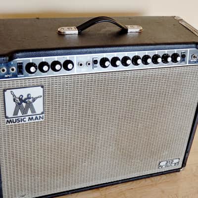 1975 Musicman 212-65 Vintage Electric Guitar Amplifier Combo Sixty Five Fender image 3