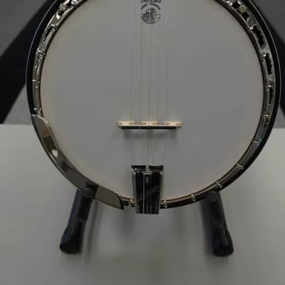 Deering White Lotus 5-String Banjo Natural image 4