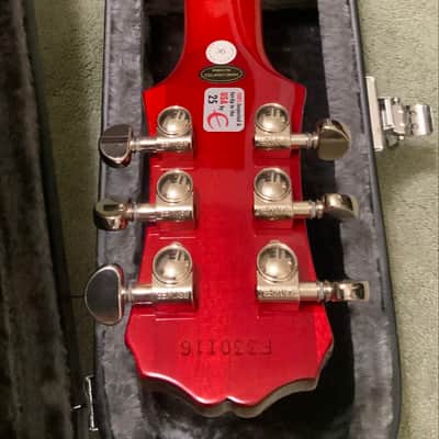 Epiphone Les Paul 1960’s Tribute Plus 2016 - Cherry Burst - Stunning Flame image 7